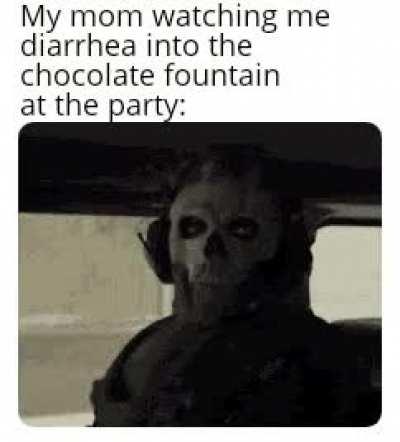 Its not my fault I thought the brown liquid was shit