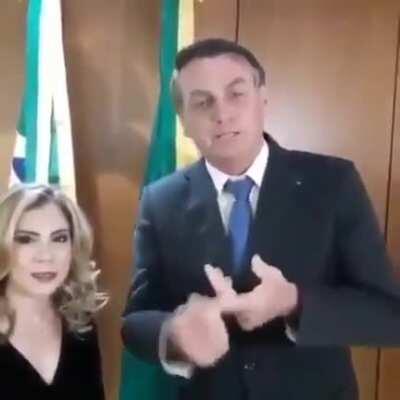 Antártida fica no Brasil, segundo Bolsonaro