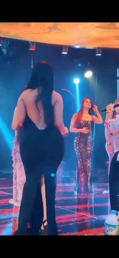 Phatty Iranian ass on the dance floor