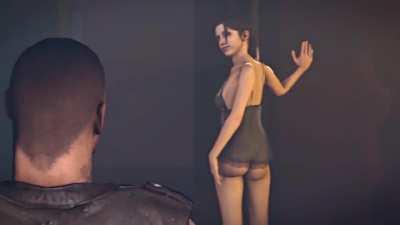 Zoe Baker (23 y/o) and Francis from Resident Evil super hot HD sex video.