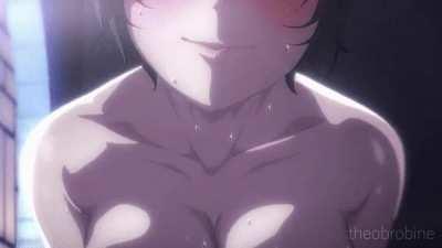 Himeno riding until he cums