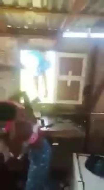 Personal space bubble popped