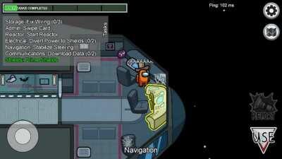 What it’s like playing Among Us on 100x speed.