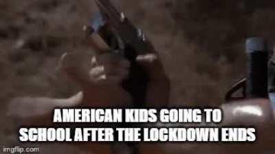 Don't forget the bulletproof backpacks