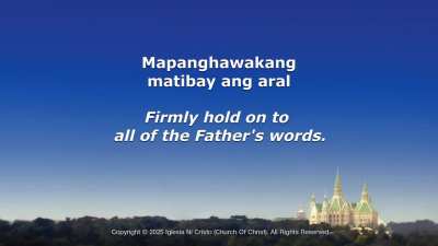440 – PANGHAWAKANG MATIBAY ANG ARAL (Hymn Before Text of May 10-11, 2025)