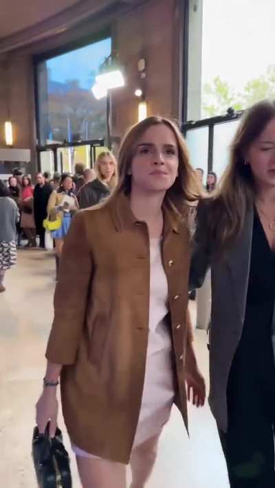 Emma at the Miu Miu fashion show as part of Spring/Summer 2026 Paris Fashion Week in Paris - IG October 2025