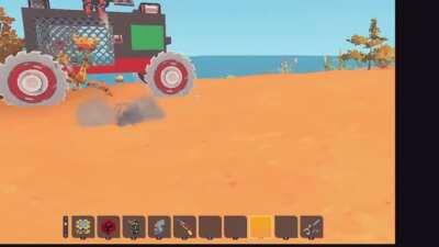 Nothing to see here. Just me dancing with my Haybot