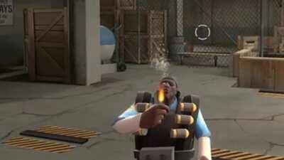 Demoman's new cool trick