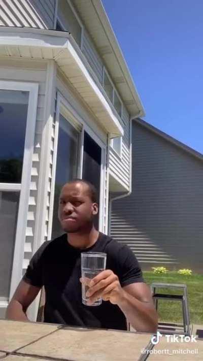 Sorry yes I know tiktok bad but water