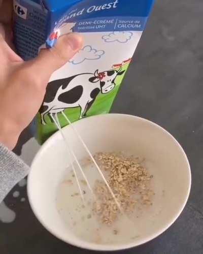 Blursed milk