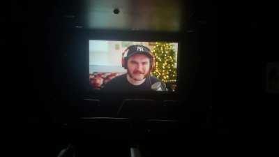 Managed to watch him in a theater