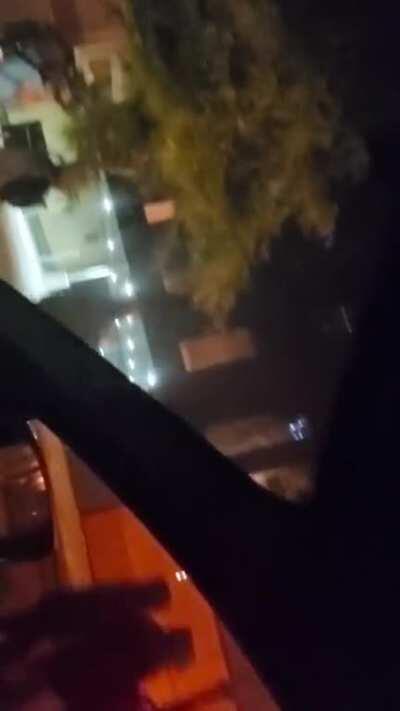 Update: they're now tearing up and setting on fire the new Condo building that has just been built with no residents yet. It's on Lake and Grand.