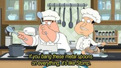 When you're a bad cook but still dick around in the kitchen