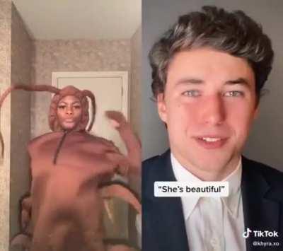 She left me speechless