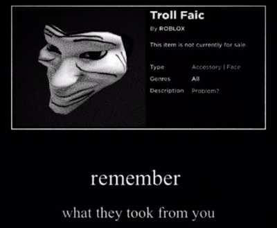 Remember what they took from you…