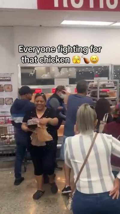 When that fresh costco rotisserie chicken comes out...