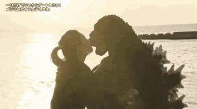 Would you kiss Godzilla?