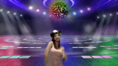 1 min of Frivvi Busting Out Her Frivolous Macarena Dance Moves :)