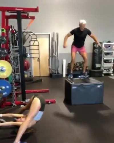 What body part you train via this method