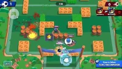 Gale jumpad didnt disappear after goal