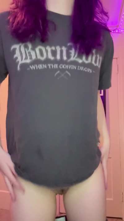 If you ignore the stain on my shirt I think I’ll make you hard