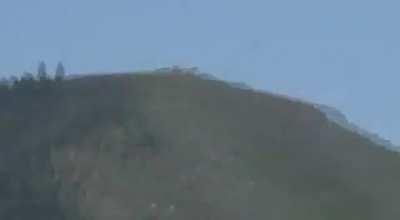 Pakistan Army’s Type 69-IIMP tank, somewhere in Swat Valley during Zarb-e-Azb days, destroys a terrorist hideout on a hilltop at a range of a couple of thousand meters. ~via PSF
