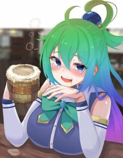 Drunk Aqua [Konosuba]