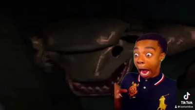 I’m not scared, you’re scared..