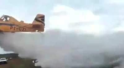 In 2021: a private EMB-202 crashes in Tocantins (Brazil), pilot survives. After discharging water, the plane began to climb when both wings broke.