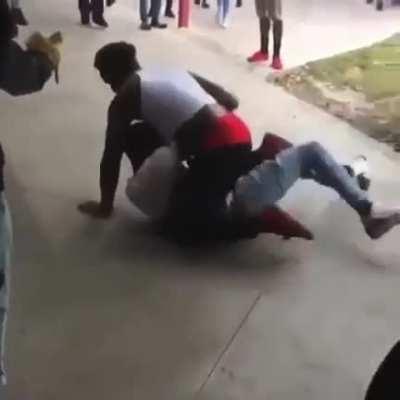 Highschool fight from 2017
