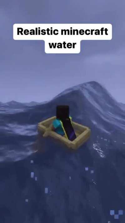 realistic Minecraft water