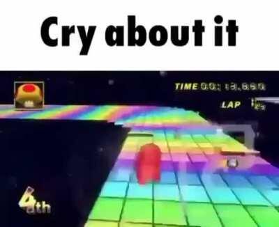 when mariokart is sus
