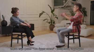 Отличный вопрос Дудя про публичный образ и план ФБК, и ответ Певчих. Что думаете?