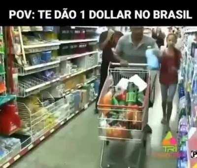 1 d&oacute;lar = 1 milh&atilde;o de reais