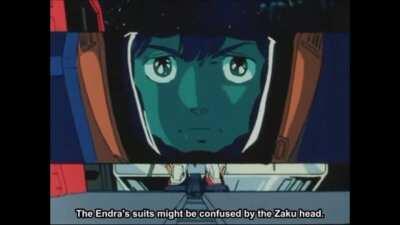 Zeta Gundam gets a Zaku Head (ZZ)