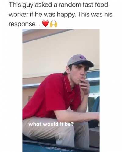 He’s just pure and honest.