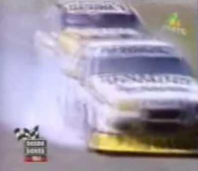 El día que Traverso ganó con una Coupé Fuego en llamas. Gracias por el espectáculo Flaco, QEPD.