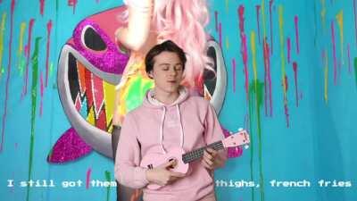 Slide slide in the peanut butterr