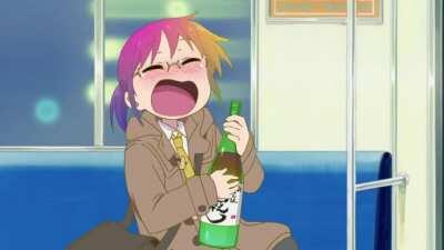 Drunk Kobayashi [Miss Kobayashi's Dragon Maid]