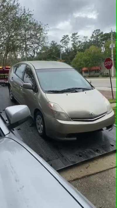 the man at the end did not look too happy