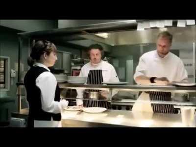 The chef dies inside