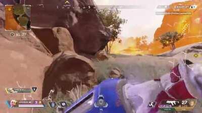 Met a shopkeeper for the first time! He died honorable trying to punch out someone so me and my teammate had to avenge our fallen legend. R.I.P Loba