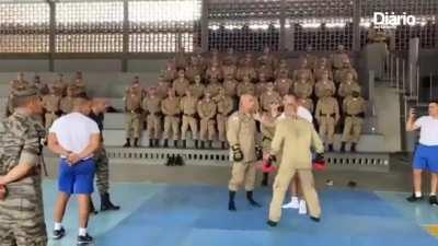 Treino de Tapa na Cara da Rotam em Belo Horizonte