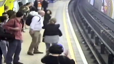 This idiot isn't getting on the boat