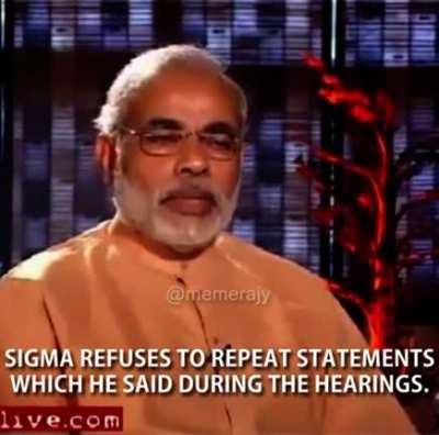 Beta Thapar vs Sigma Modi