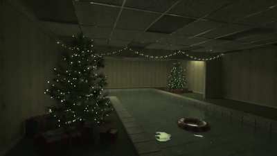 Exploring the Poolrooms - Christmas