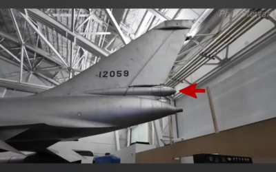 B-58 Hustler's unique rear feature