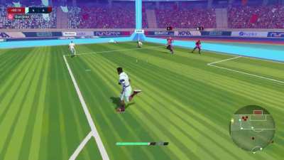 My attempt at a last minute winner ends in comedy