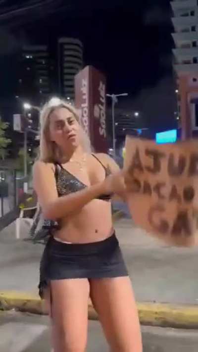 Você ajudaria essa pobre donzela?