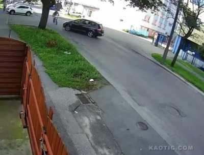 HMFT after I’m cut off by a driver that makes a left turn without ever stopping.